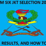 Form Six JKT Selection 2025