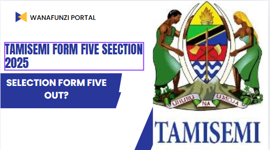 Form Five Selection 2025 to 2026